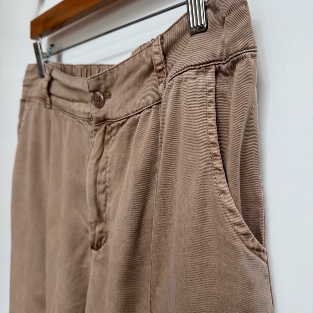 Young Fabulous & Broke 100% Tencel Wide Leg Pants Large - Picture 4 of 13